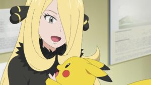 Episodio 83 Viajes Pokémon Cintia y Pikachu