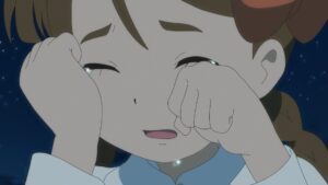 Episodio 83 Viajes Pokémon Kirara llora porque quiere ver a Cleffa
