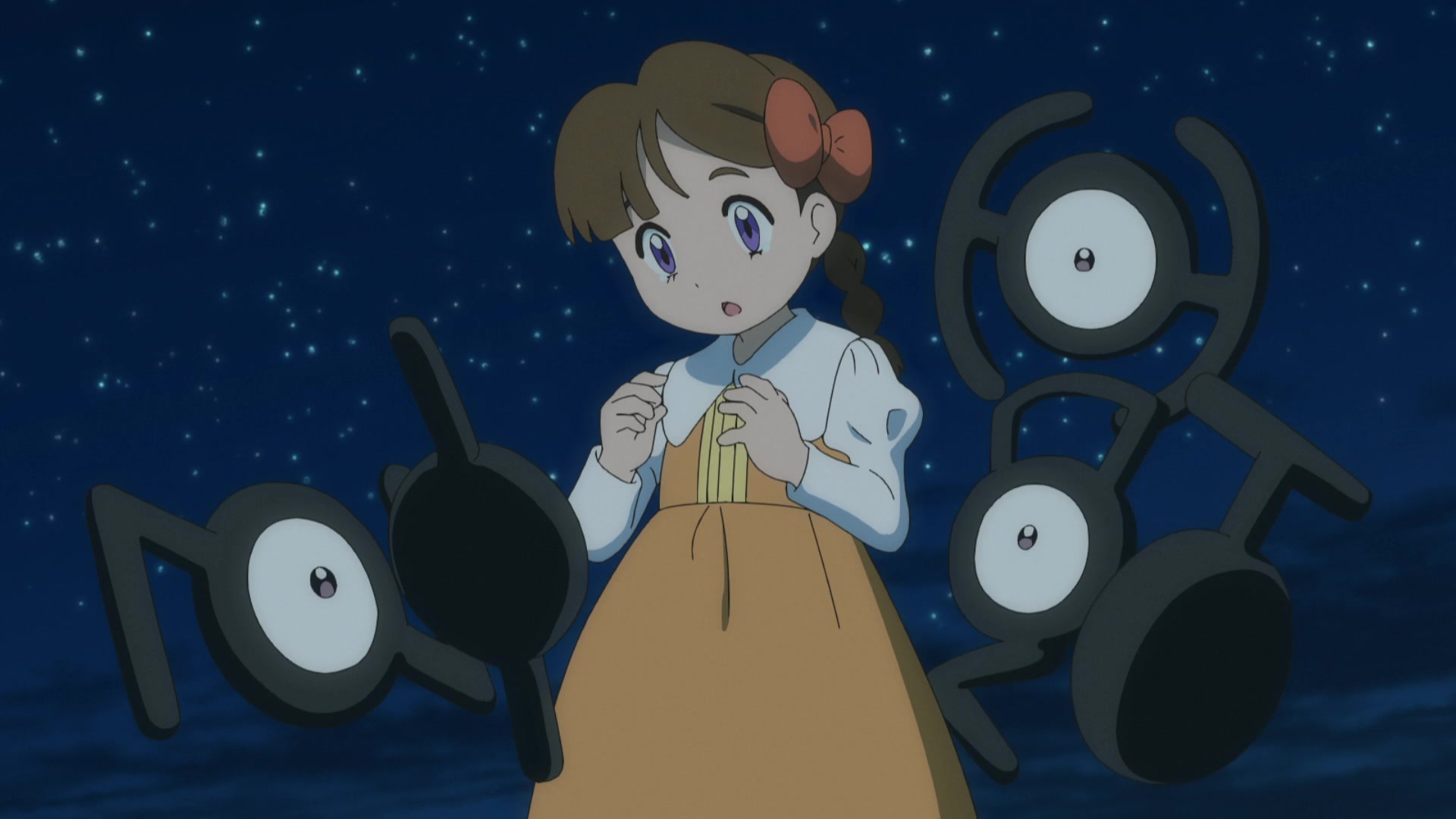 Episodio 88 Viajes Pokémon Kirara y los Unown