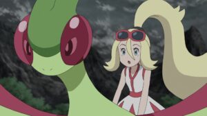 Episodio 84 Viajes Pokémon Flygon de Goh y Corelia