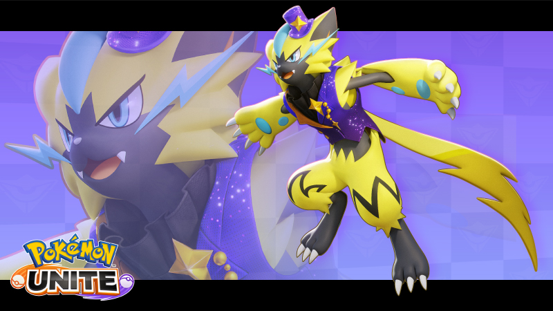 Pokémon UNITE (versión 1.2.1.8) Holoatuendo de Zeraora