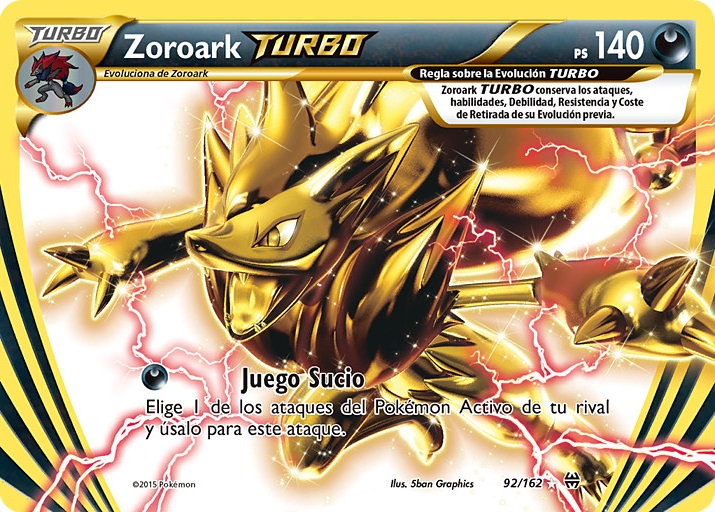 ¡TOP5 expansiones más populares del JCC Pokémon! Zoroark TURBO