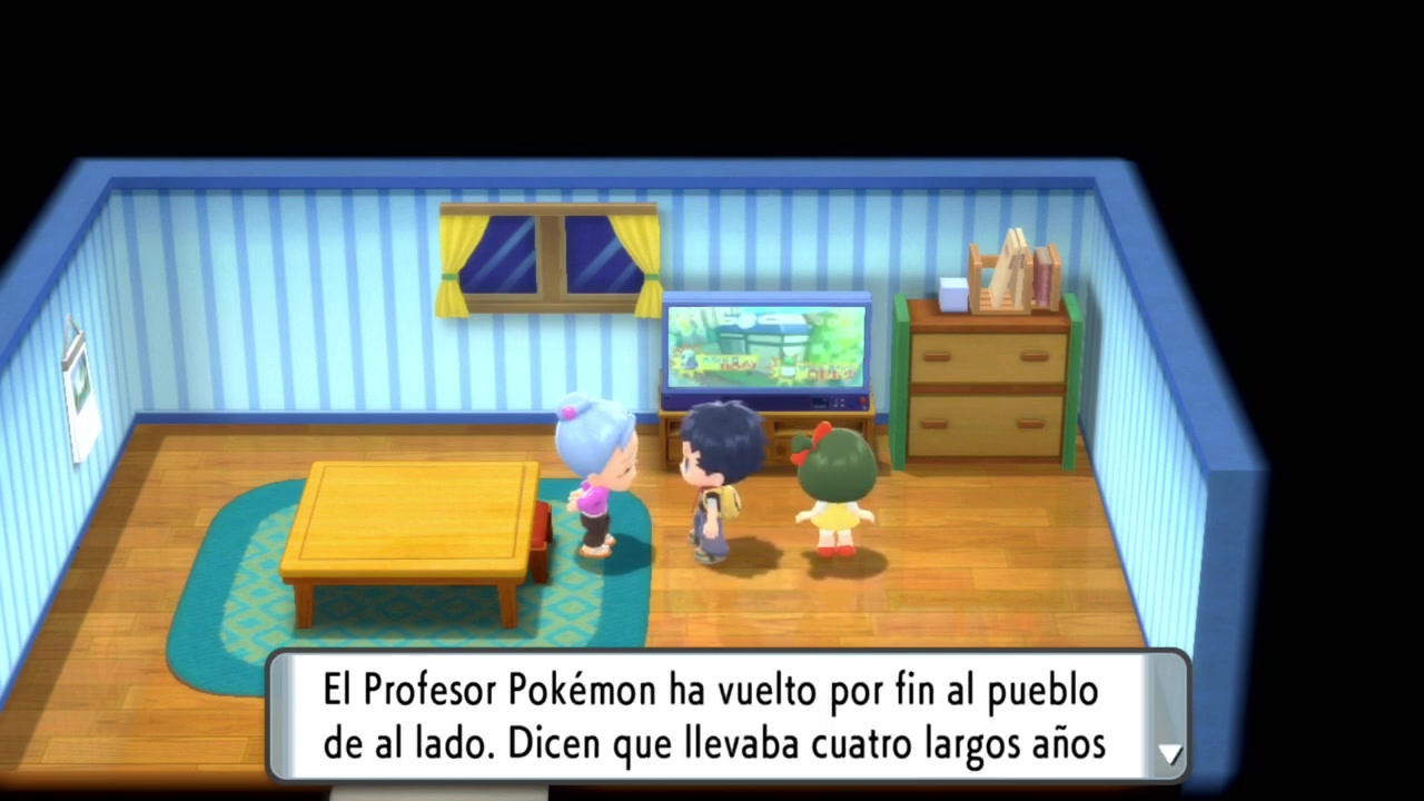 Pueblo Hojaverde (1) el Profesor Serbal ha vuelto a Sinnoh después de cuatro largos años invesigando fuera