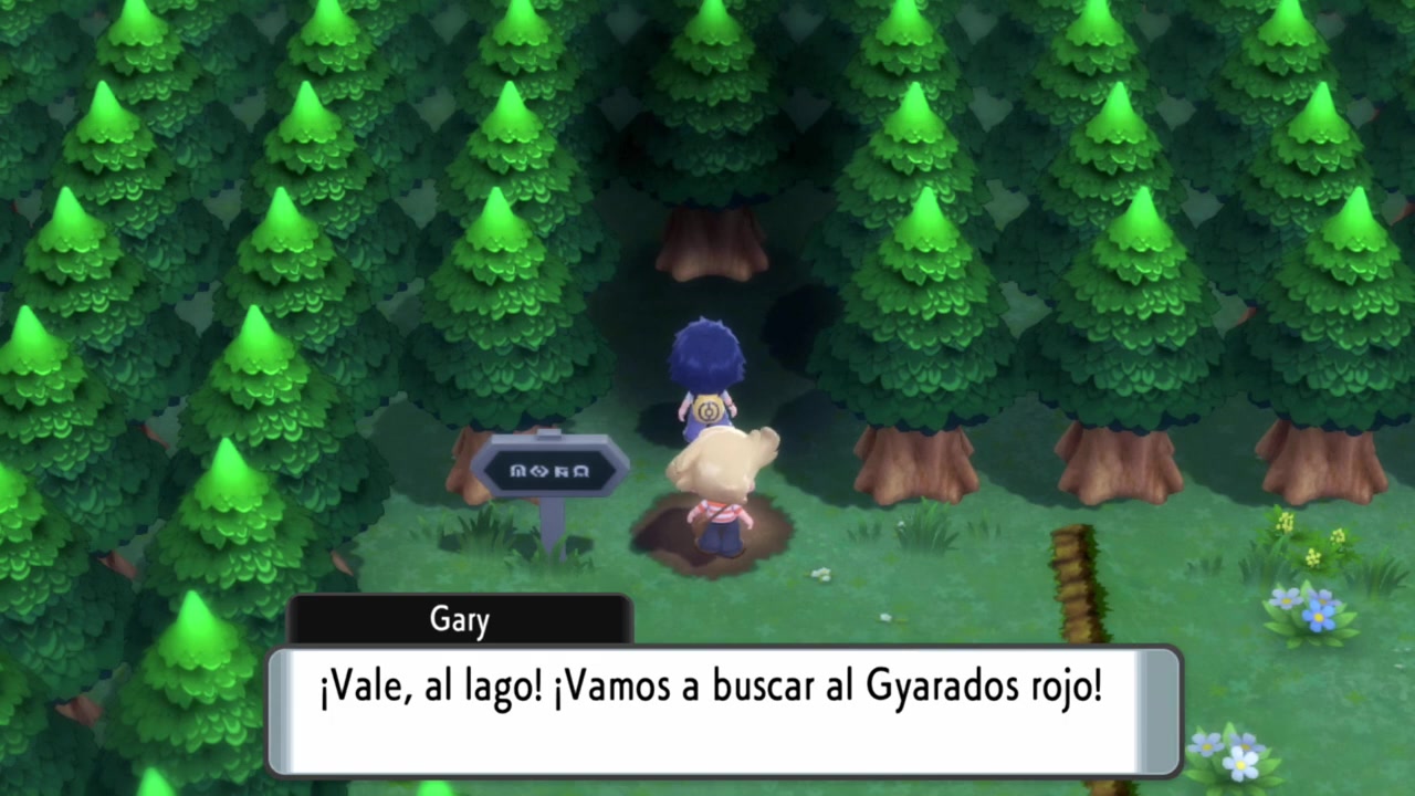Pueblo Hojaverde (1) En busca del Gyarados rojo en el Lago Veraz
