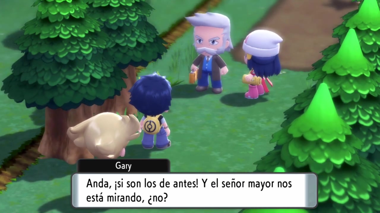 Pueblo Hojaverde (1) el Profesor Serbal os cita en su Laboratorio Pokémon (Pueblo Arena)