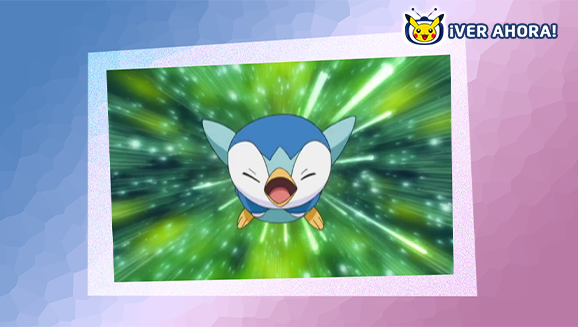 ¡La brillante y reluciente Sinnoh en TV Pokémon! Piplup