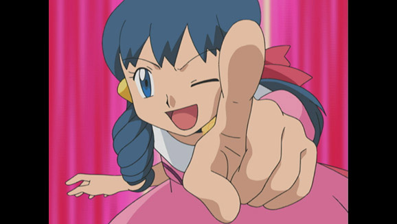 ¡La brillante y reluciente Sinnoh en TV Pokémon! Maya