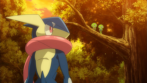 ¡TV Pokémon se electrifica por Shinx! Greninja de Ash