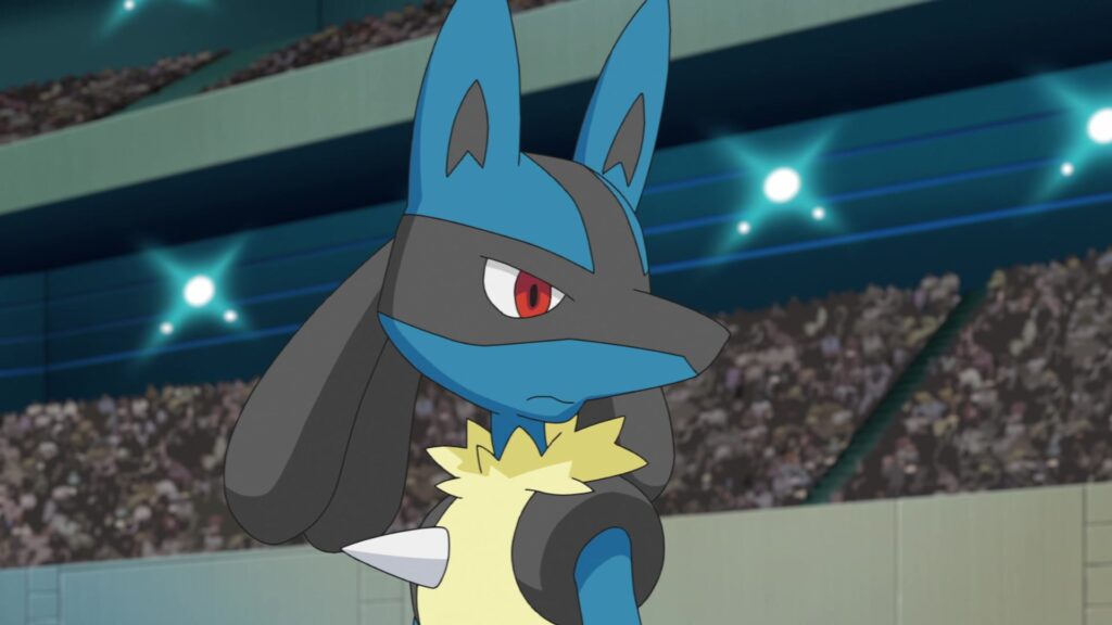 Episodio 85 Viajes Pokémon Lucario de Ash
