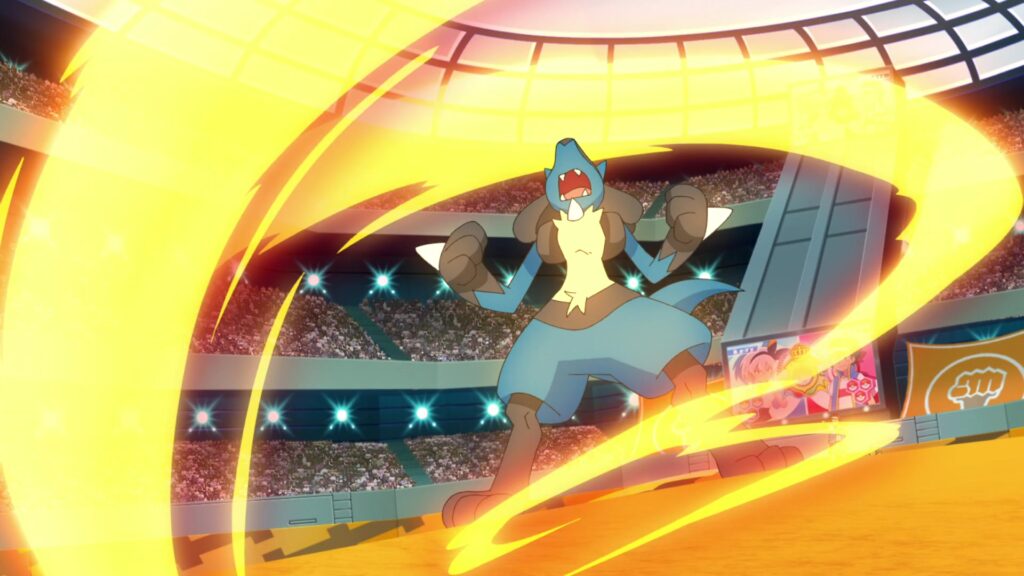 Episodio 85 Viajes Pokémon Inversión de Lucario