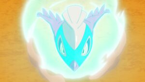 Episodio 86 Viajes Pokémon Ataque Aéreo deL Hawlucha de Judith