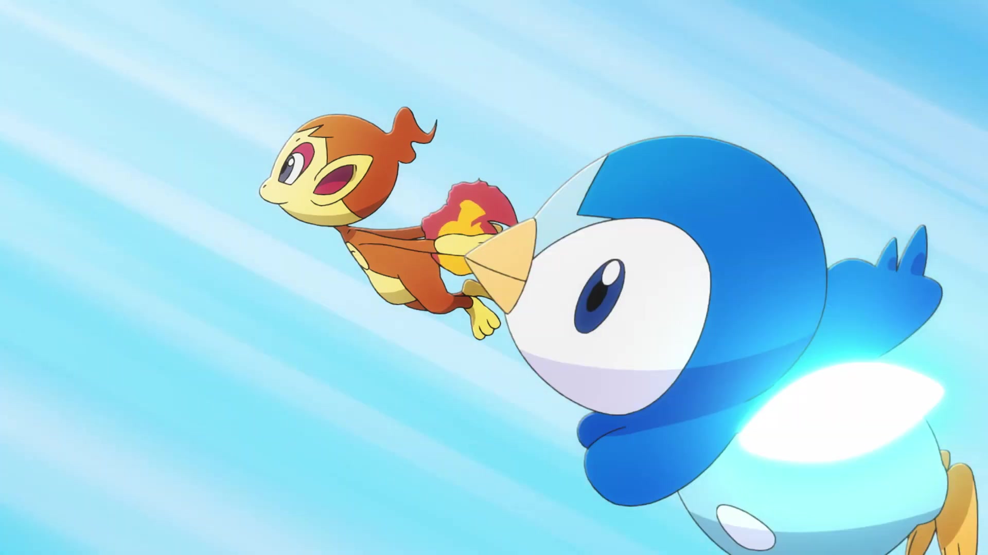 Evoluciones Pokémon EP5: El rival (Sinnoh) Chimchar y Piplup