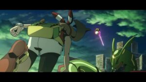 Evoluciones Pokémon EP6: El deseo (Hoenn) Aura captura a Rayquaza