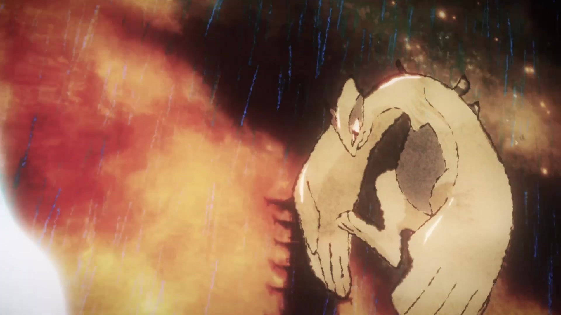 Evoluciones Pokémon EP7: El espectáculo (Johto) Lugia salva a Ciudad Iris de las llamas