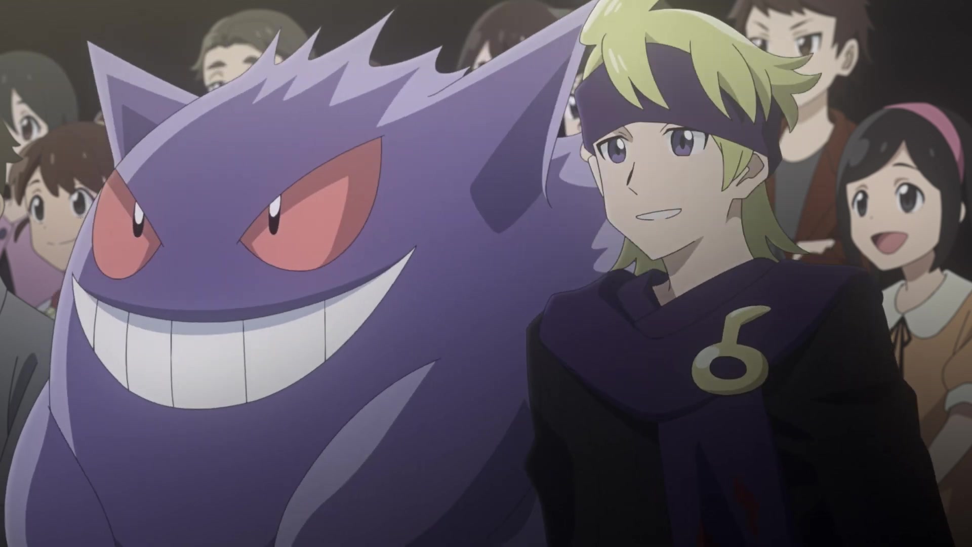 Evoluciones Pokémon EP7: El espectáculo (Johto) Morti y Gengar