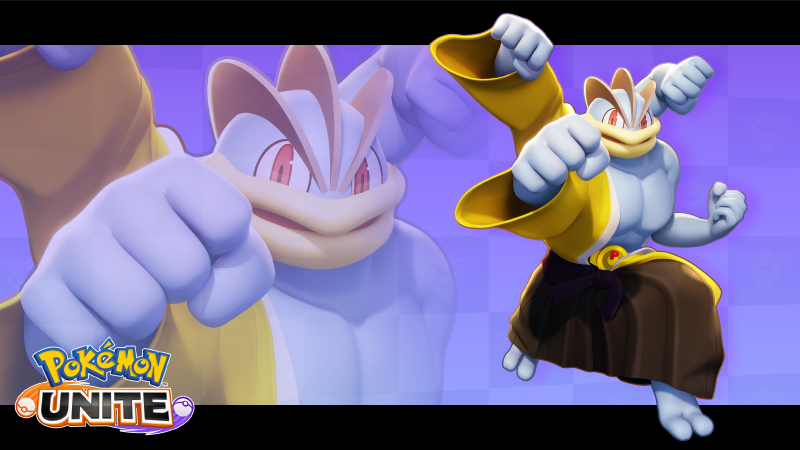 ¡Tsareena en Pokémon UNITE! Holoatuendo de Machamp Marcial