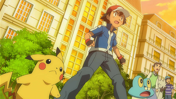 TV Pokémon: ¡Temporada XY! Ash, Pikachu y Froakie