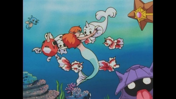 TV Pokémon: Las fiestas en casa (Navidad) Misty la Sirena