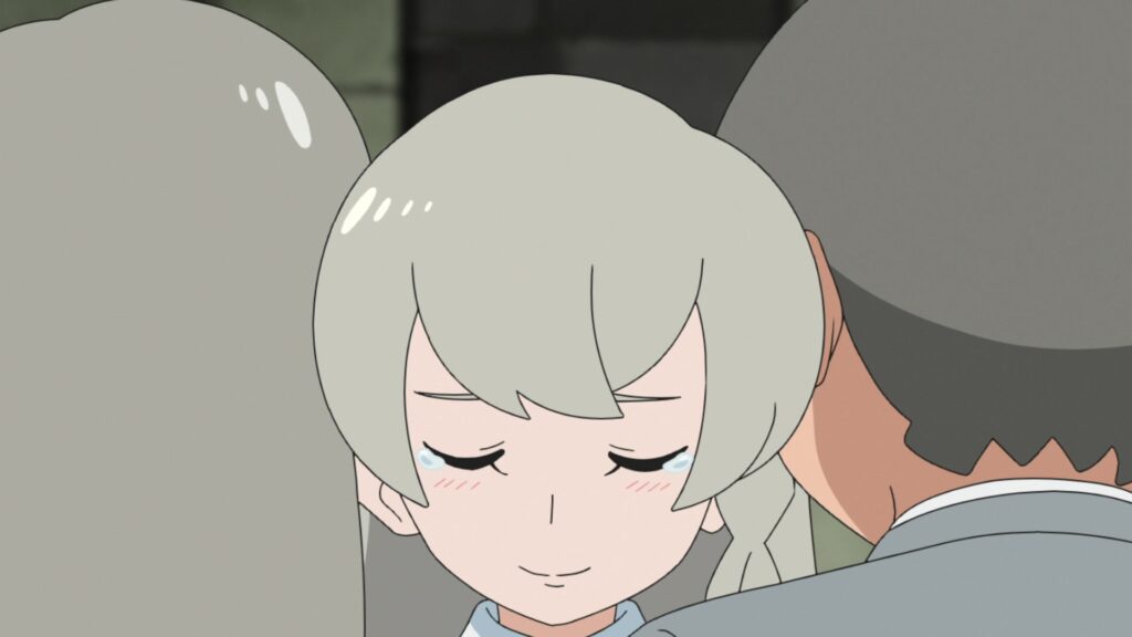 Episodio 87 Viajes Pokémon Regina abraza a sus padres