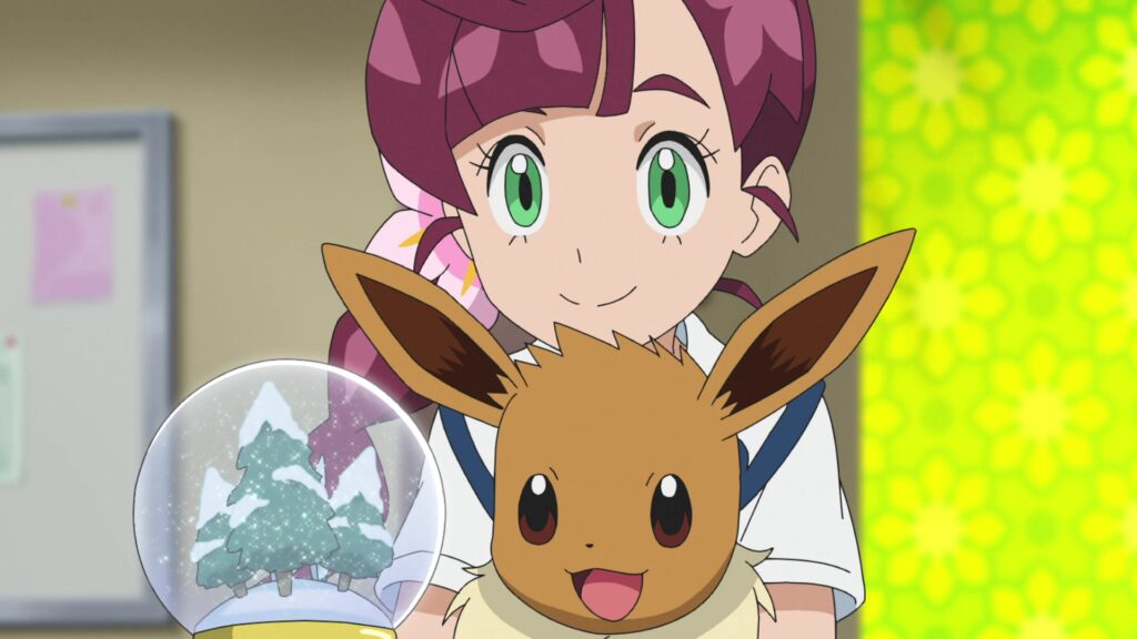 Episodio 87 Viajes Pokémon Eevee y Chloe recuerdan a Regina y Glaceon