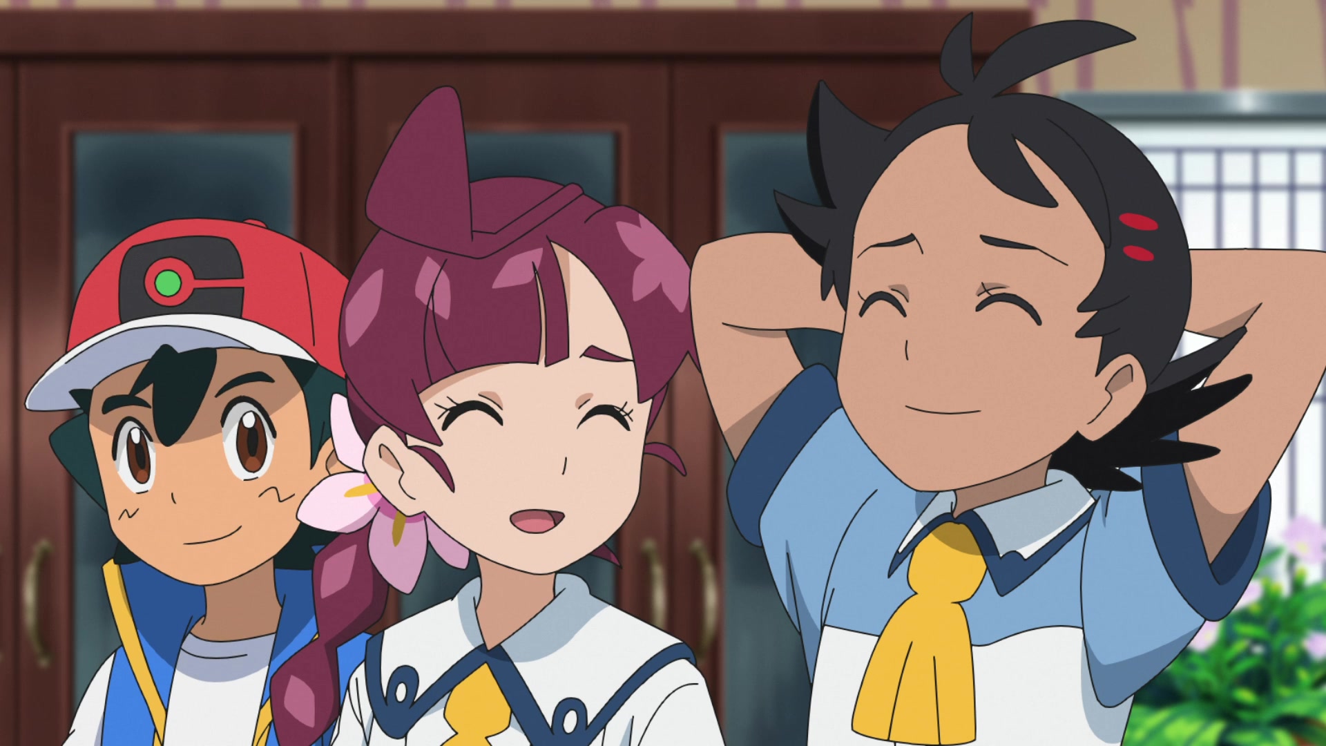 Episodio 87 Viajes Pokémon Ash, Chloe y Goh