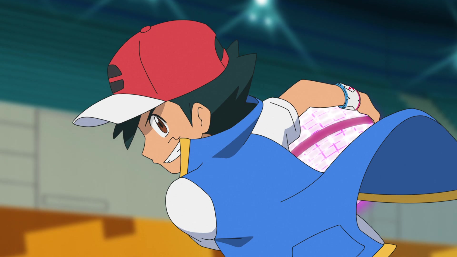 Episodio 92 Viajes Pokémon Ash quiere usar Gigamax con Gengar