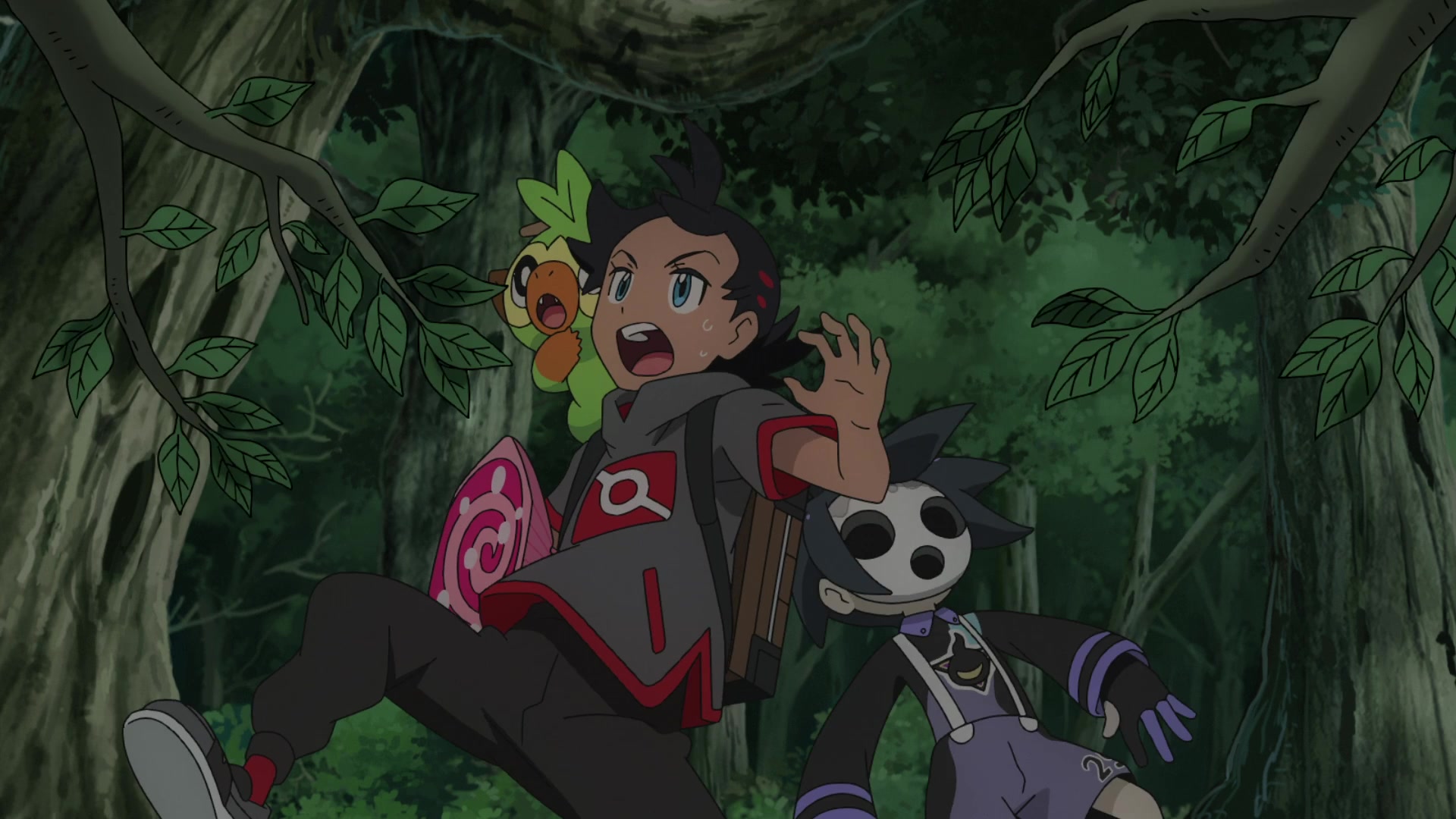 Episodio 92 Viajes Pokémon Goh, Grookey, Alistair y la Maxiseta