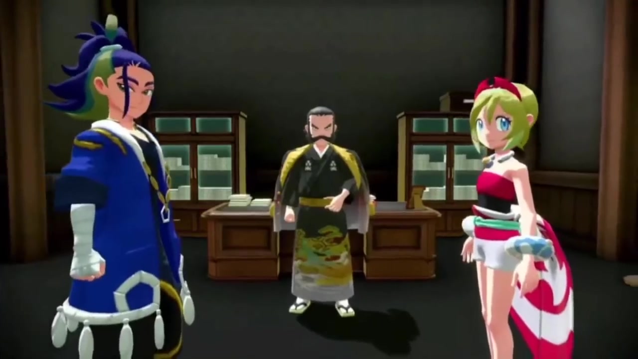 Leyendas Pokémon: Arceus (Fuji TV) Adamas, General Sorbus y Nákara