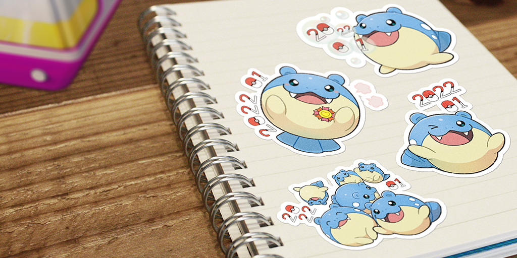 Pokémon GO: ¡Seal en el Día de la Comunidad! pegatinas