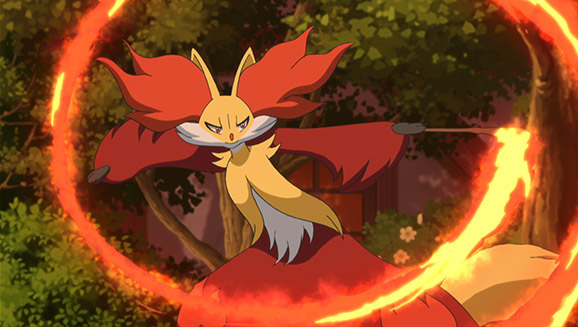 TV Pokémon: ¡XY-Expediciones en Kalos! Delphox de Aria