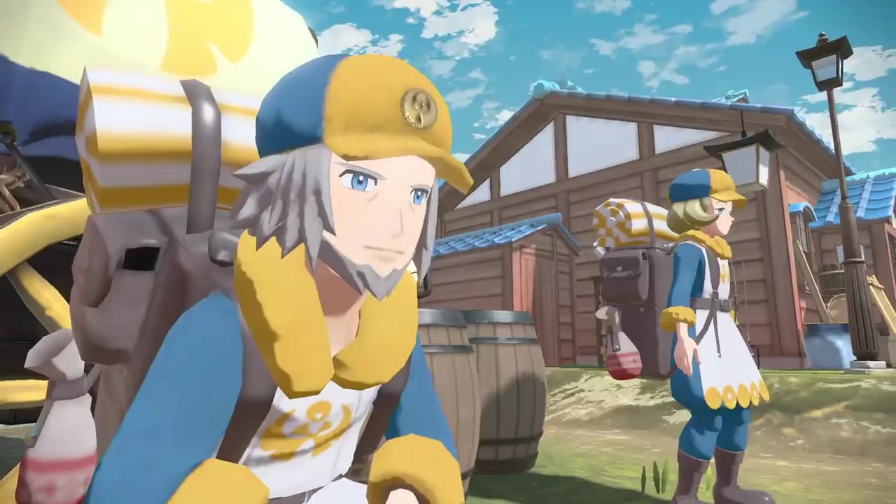 Evoluciones de los iniciales de Hisui (tráiler) Bilo y Volus