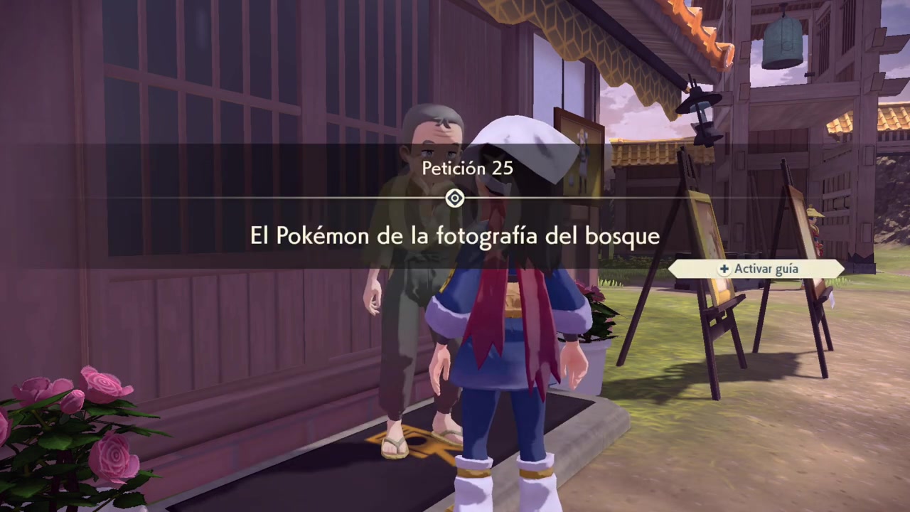 Rango 2 del Equipo Galaxia Petición 25: El Pokémon de la fotografía del bosque