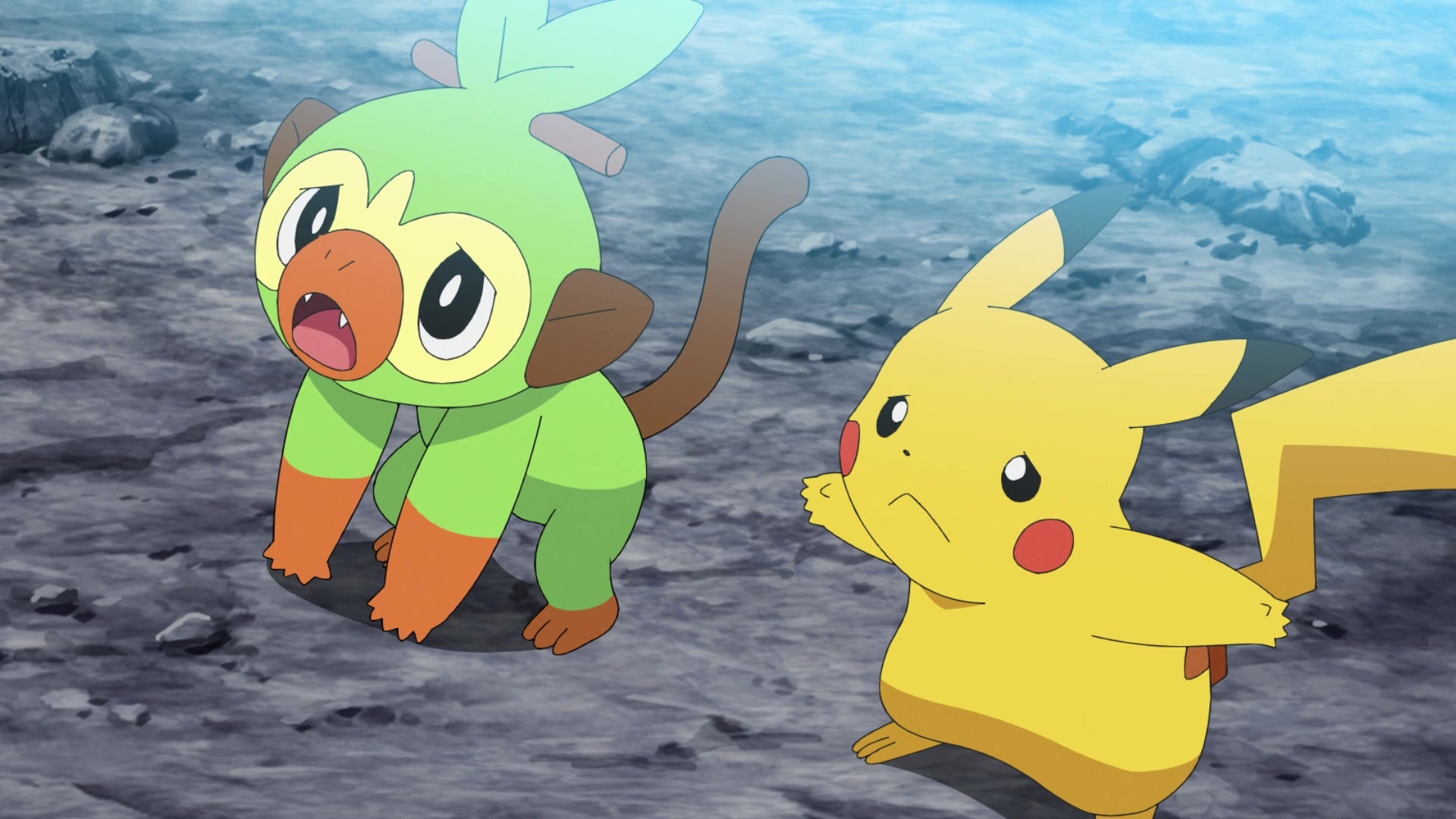 Episodio 2 Dios Arceus Grookey y Pikachu