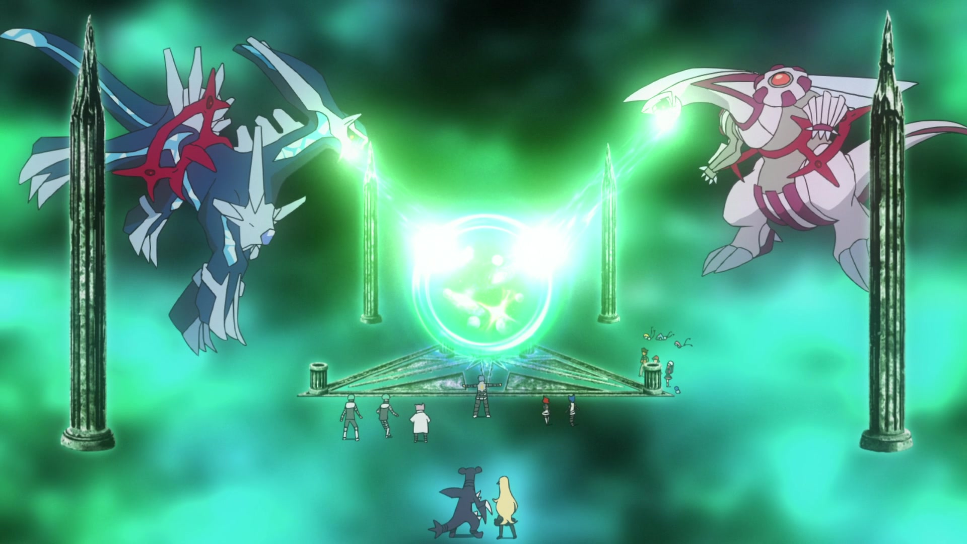 Episodio 2 Dios Arceus Dialga y Palkia