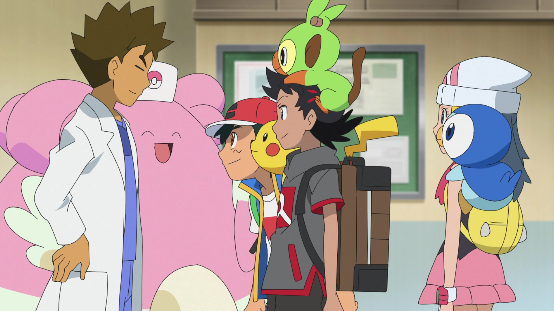 Episodio 2 Dios Arceus Blissey de Brock