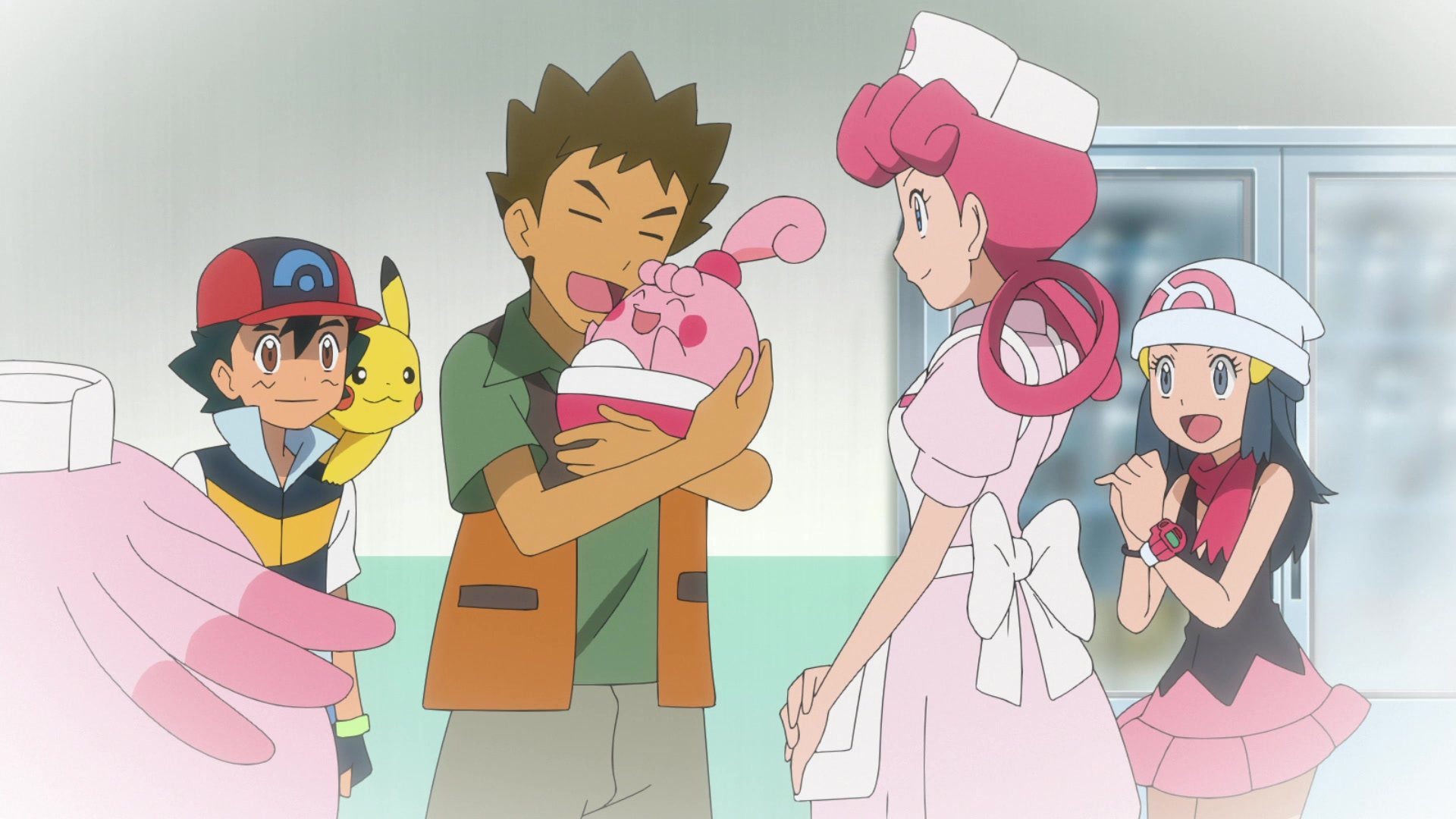 Episodio 2 Dios Arceus Happiny de Brock