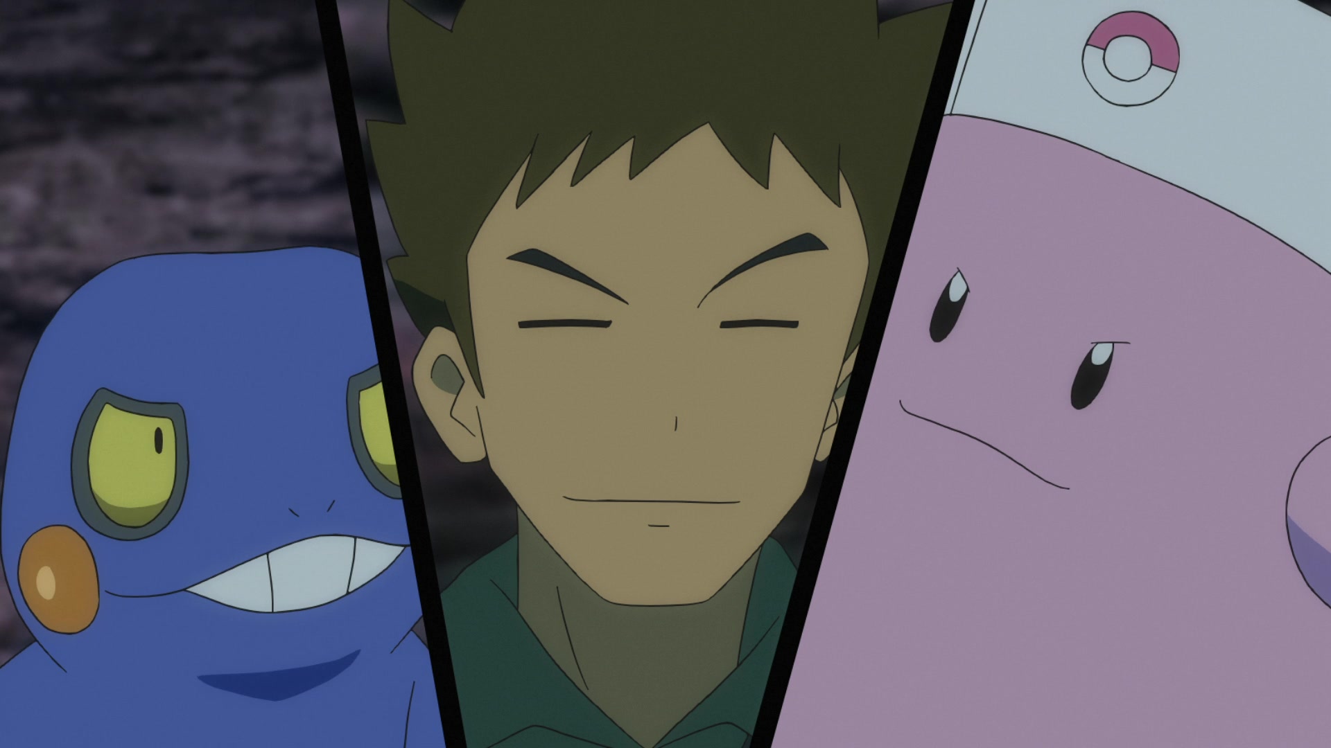 Episodio 3 Dios Arceus Croagunk y Blissey de Brock