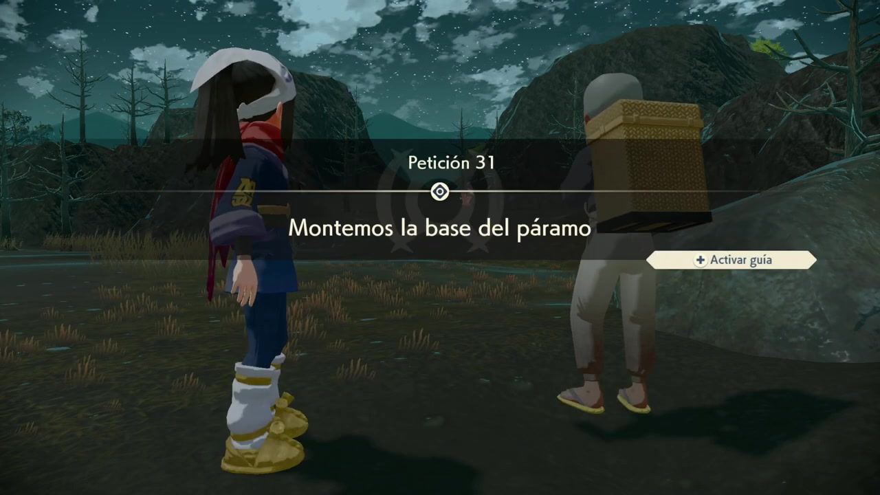 Calma a Ursaluna Petición 31: Montemos la base del páramo