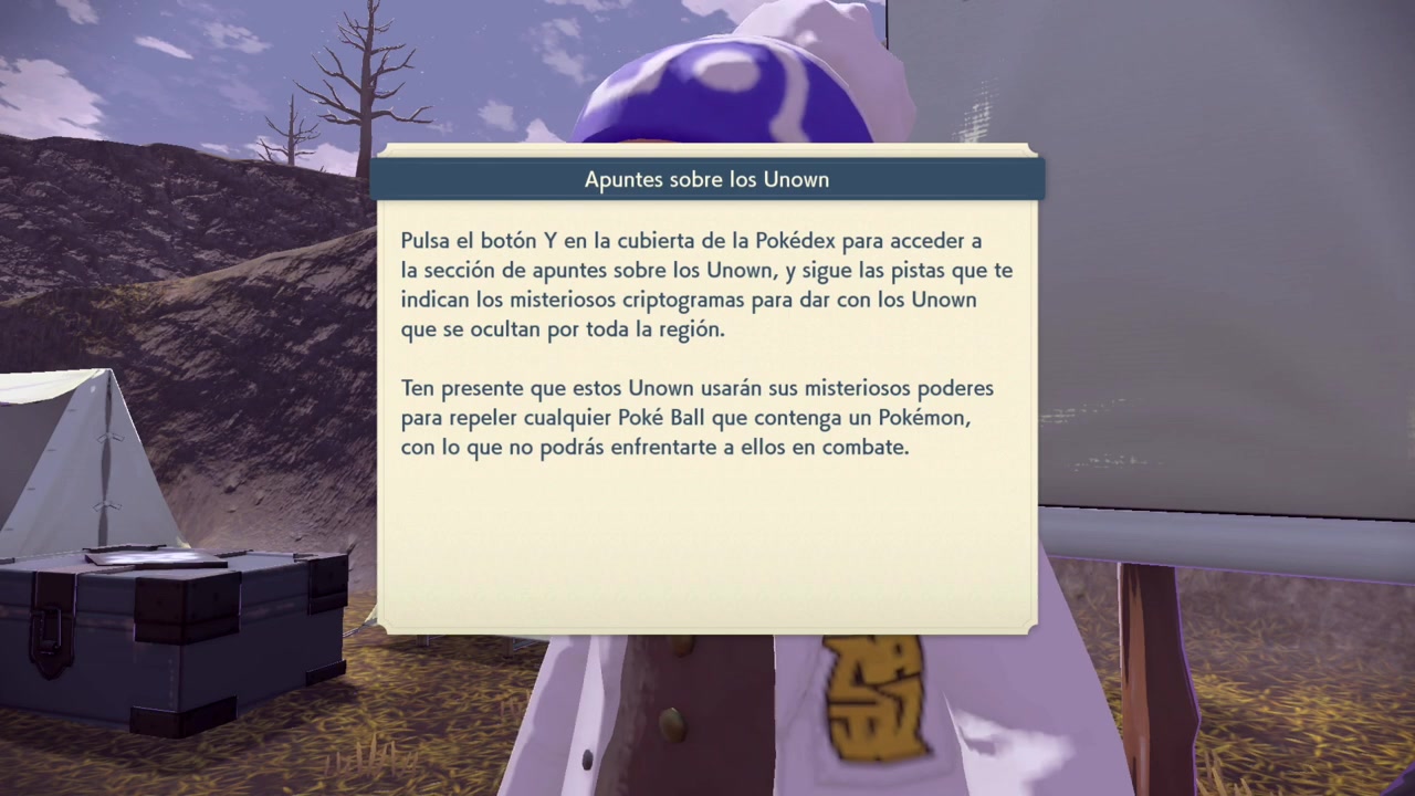 Calma a Ursaluna Apunte sobre los Unown