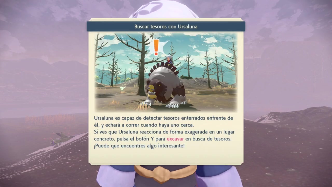 Calma a Ursaluna Buscar tesoros con Ursaluna