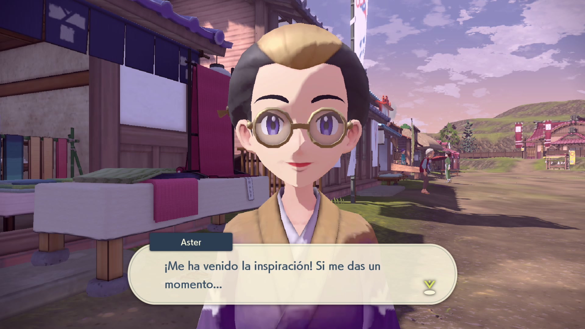 Sera y Lilligant Aster de la Sastrería de Villa Jubileo