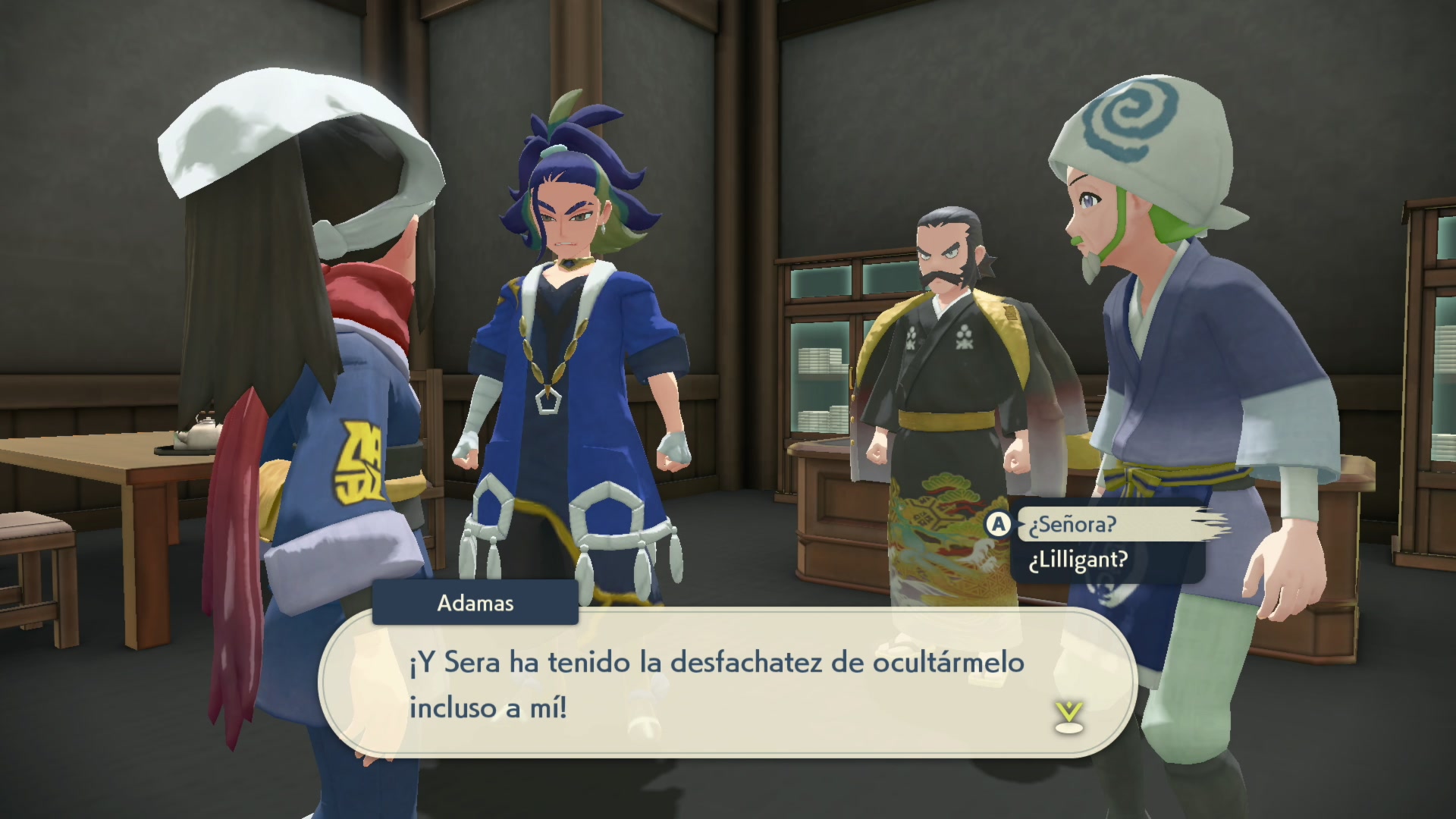Sera y Lilligant Señora de las Cumbres