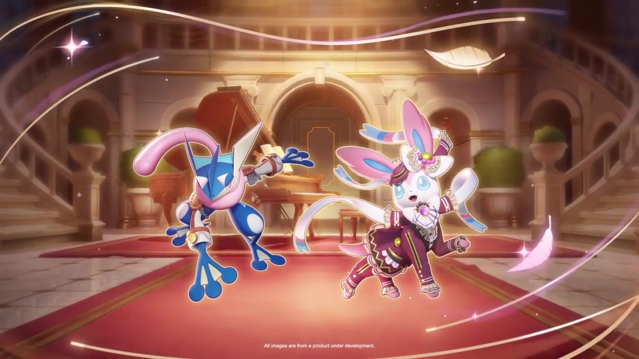 Luces de neón (Pokémon UNITE) Greninja Teatral y Sylveon Elegante