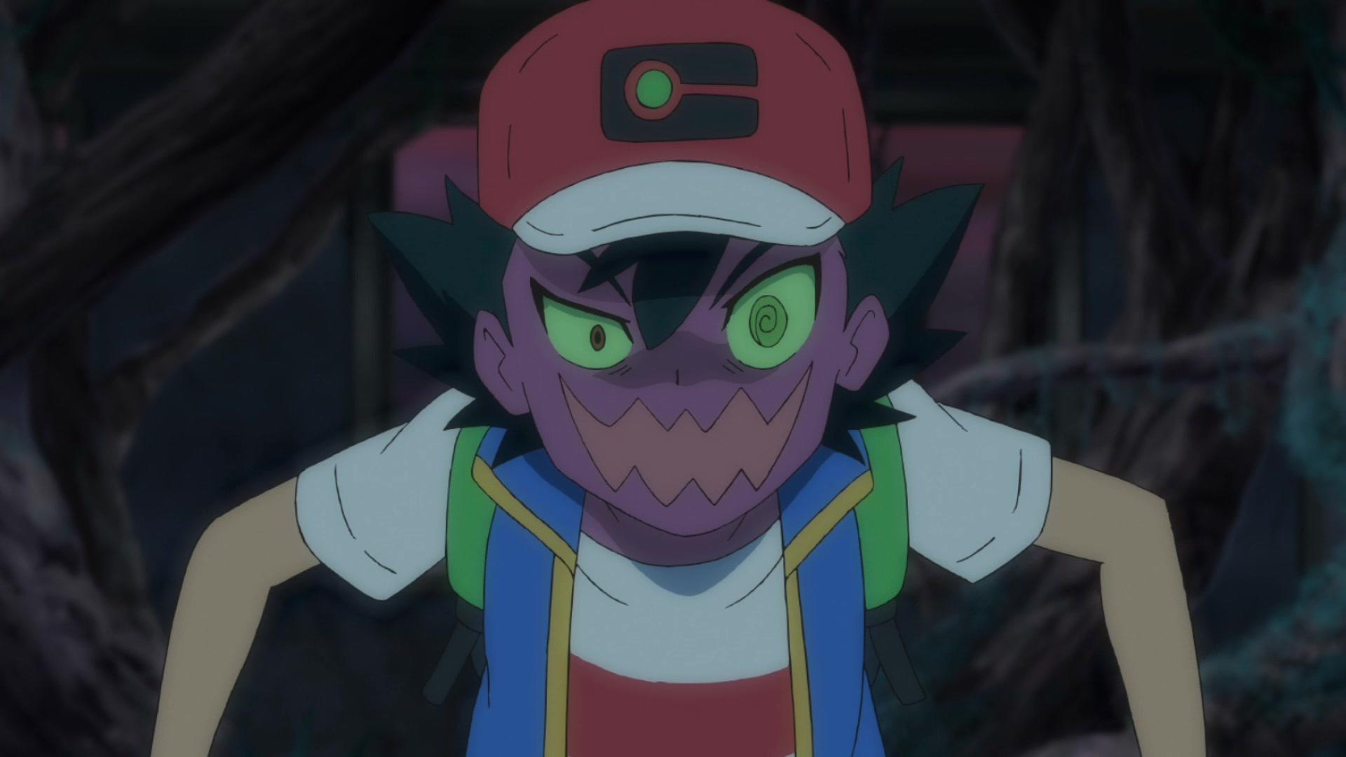 Episodio 91 Viajes Pokémon Ash Spiritomb