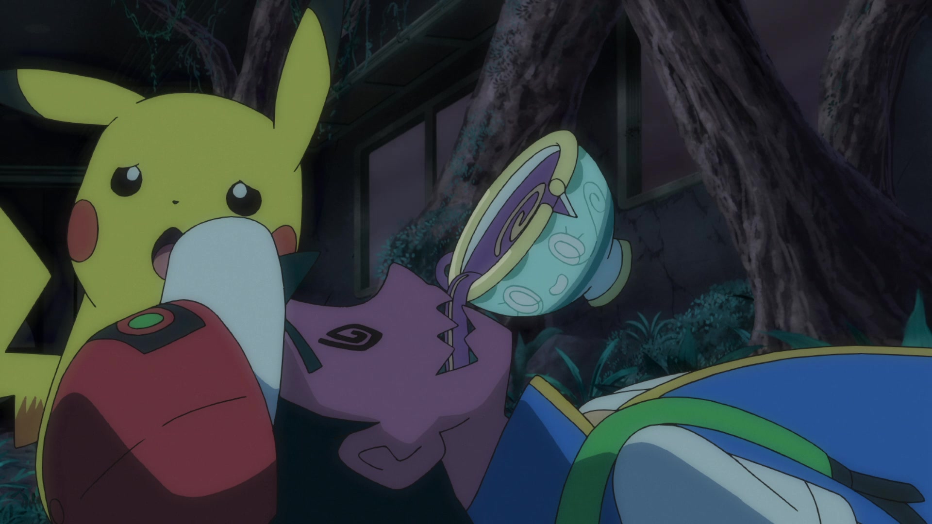 Episodio 91 Viajes Pokémon Sinistea