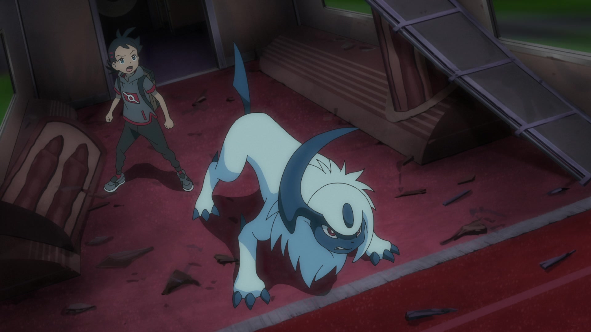 Episodio 91 Viajes Pokémon Goh y Absol