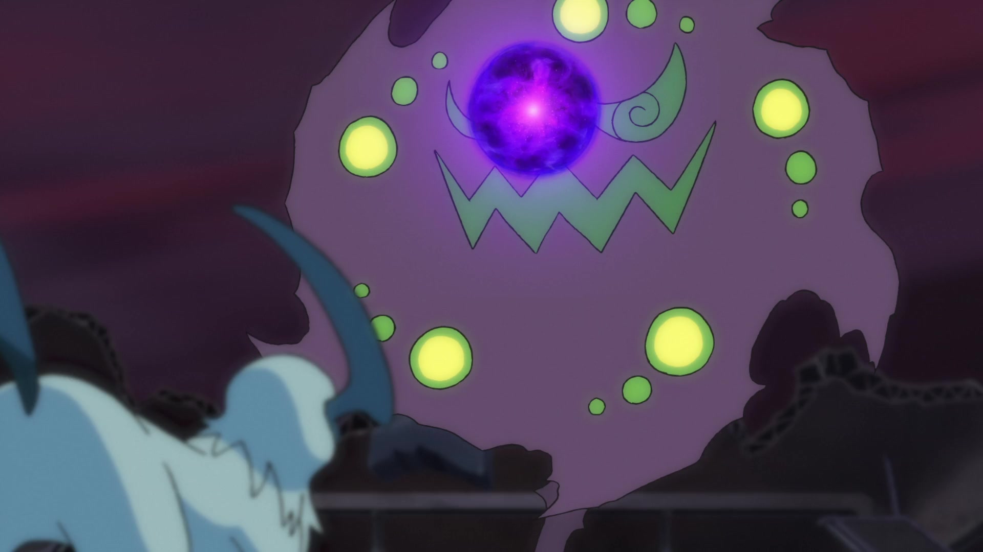 Episodio 91 Viajes Pokémon Absol contra Spiritomb