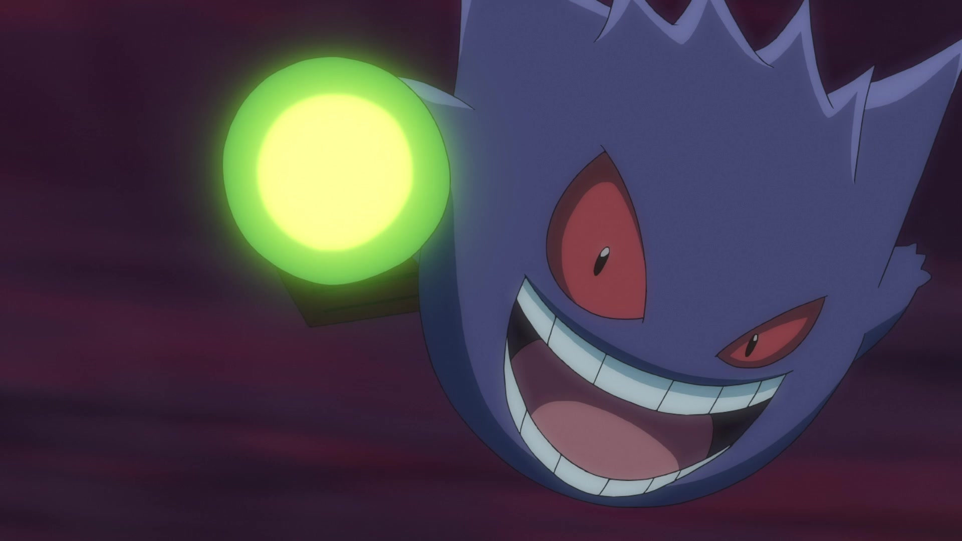 Episodio 91 Viajes Pokémon ofensiva de Gengar