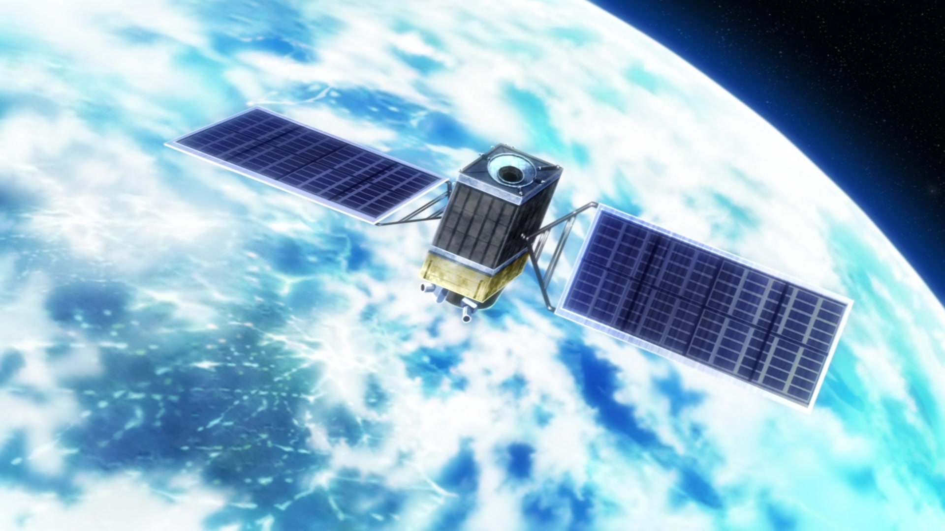 Episodio 93 Viajes Pokémon satélite del Centro Espacial