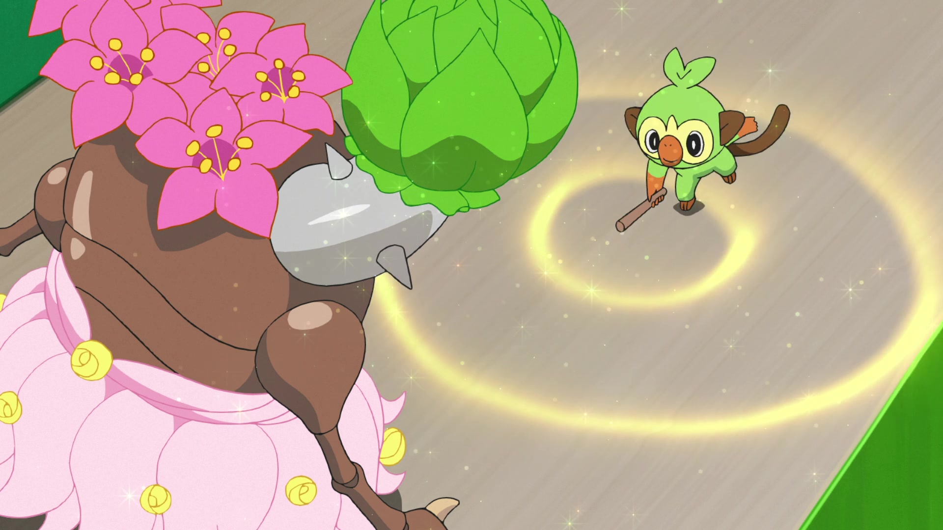 Episodio 94 Viajes Pokémon Grookey de Goh